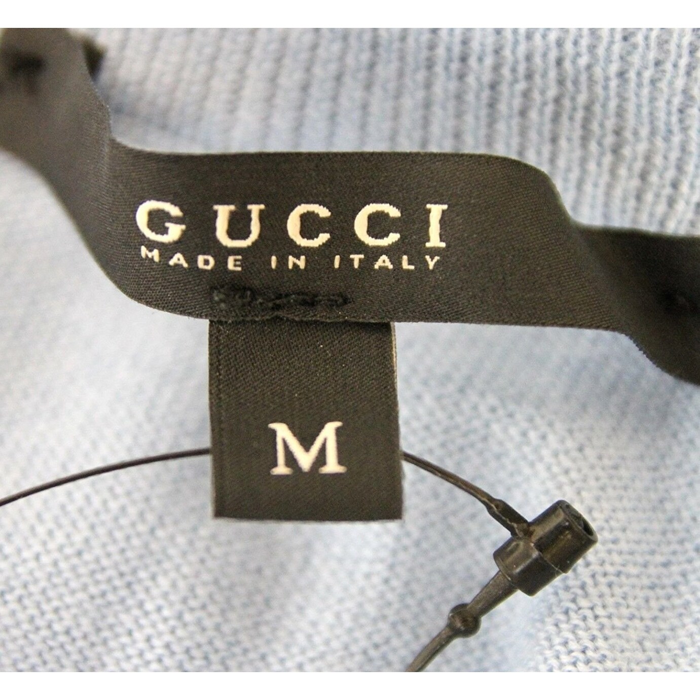 Shop Gucci Women S Light Blue Cashmere Sweater Logo Tank Top 259914 Overstock 28032122