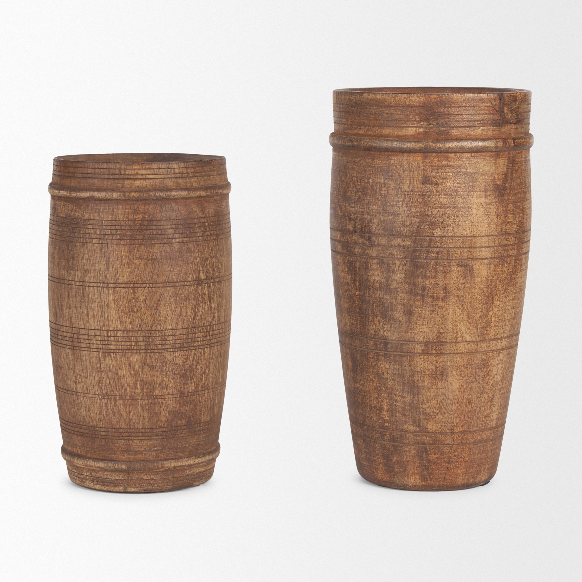 Porta reclaimed Wooden Indoor Planter Pot - On Sale - Overstock