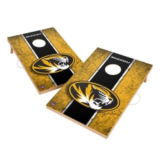 Vintage Missouri Tigers 2x4 Tailgate Cornhole Boards