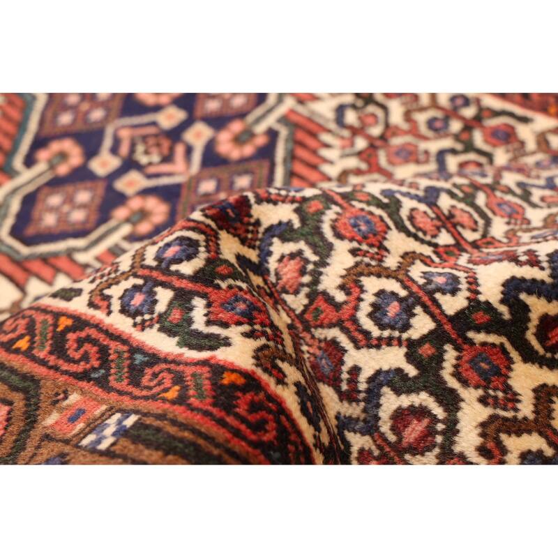 ECARPETGALLERY Hand-knotted Konya Anatolian Cream Wool Rug - 2'5 x 9'6