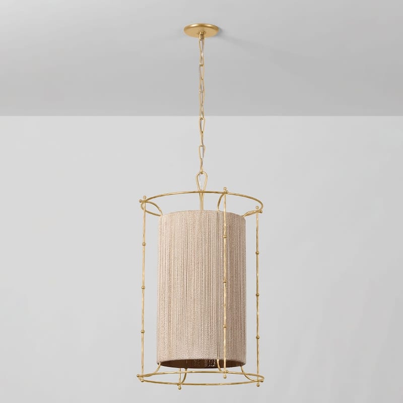 Hudson Valley Lighting 8020 Jones Point 20" Wide Pendant with Abaca
