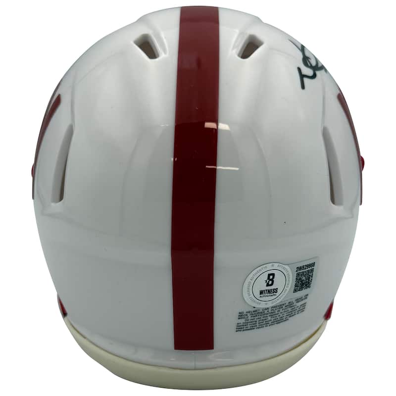 Ndamukong Suh Autographed Nebraska Cornhuskers Signed Football Mini Helmet Beckett COA - 8' x 11'