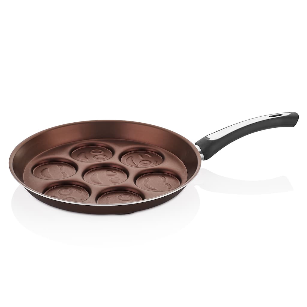 Redio 11" SMILEY Non-Stick Crepe Pan / Pancake Pan