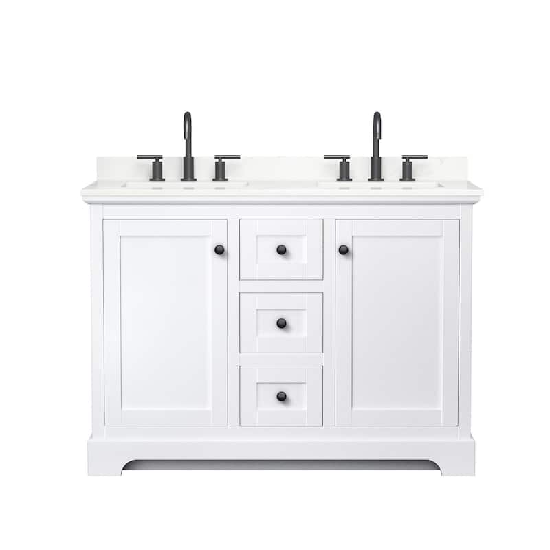 Wyndham Collection WCV232348D-QTZ-US3MXX Avery 48" Free Standing