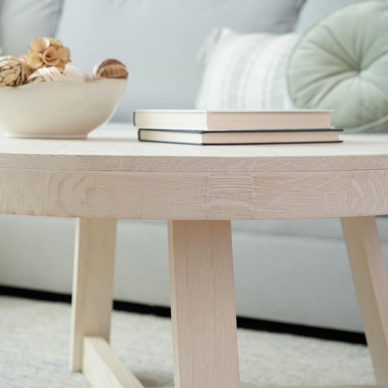 Plank and Beam Classic Round Coffee Table - 36"