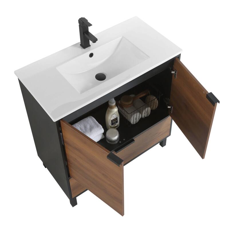 Fine Fixture Bathroom Vanity and Sink, ADA Compliant