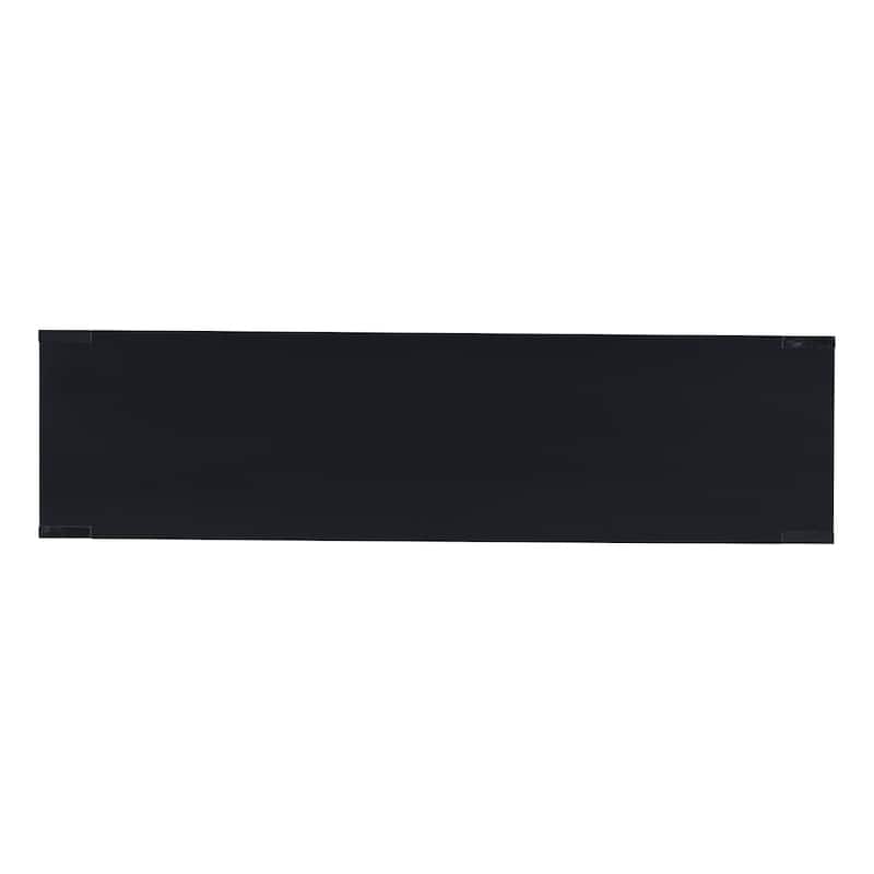 U_STYLE Distinctive Features of a Minimalist Console Table with Bottom Shelf and Four Legs