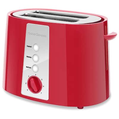 Toaster 2 Slice,6 Shade Settings, Removable Crumb Tray, 750W