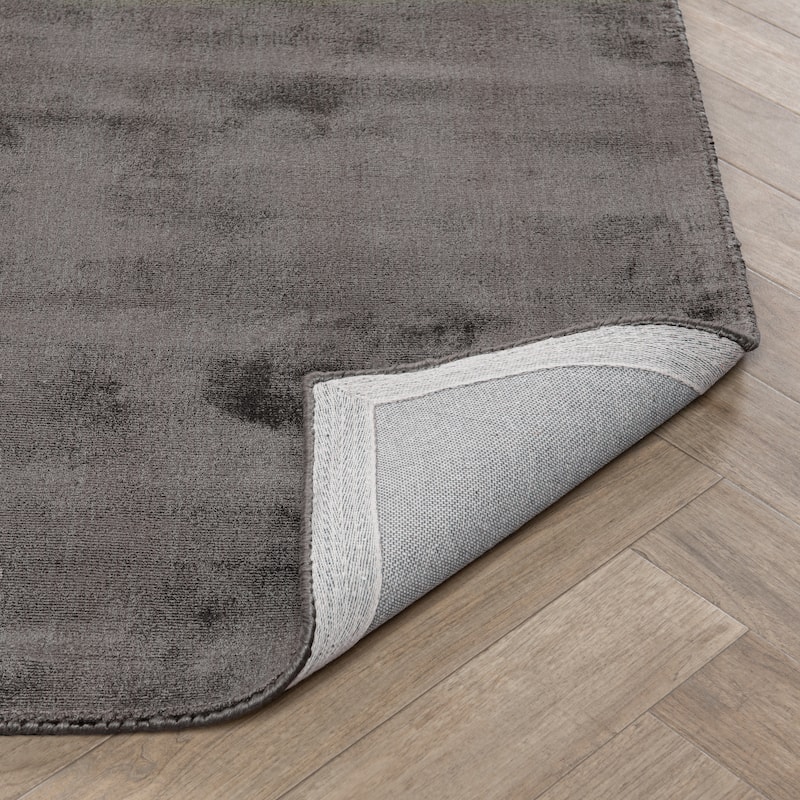 Cameron Handwoven Distressed Viscose Area Rug by Kosas Home