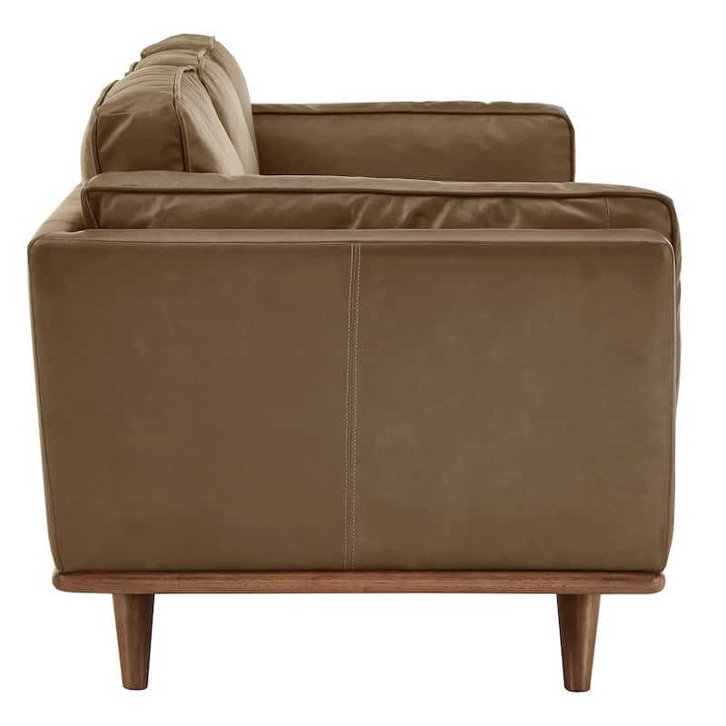 Gianella Oxford All Leather Sofa by iNSPIRE Q Modern