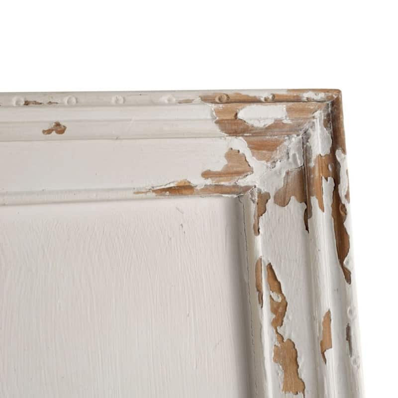 Distressed Large Rectangular Alcott Framed Wall Mirror - 54.25"