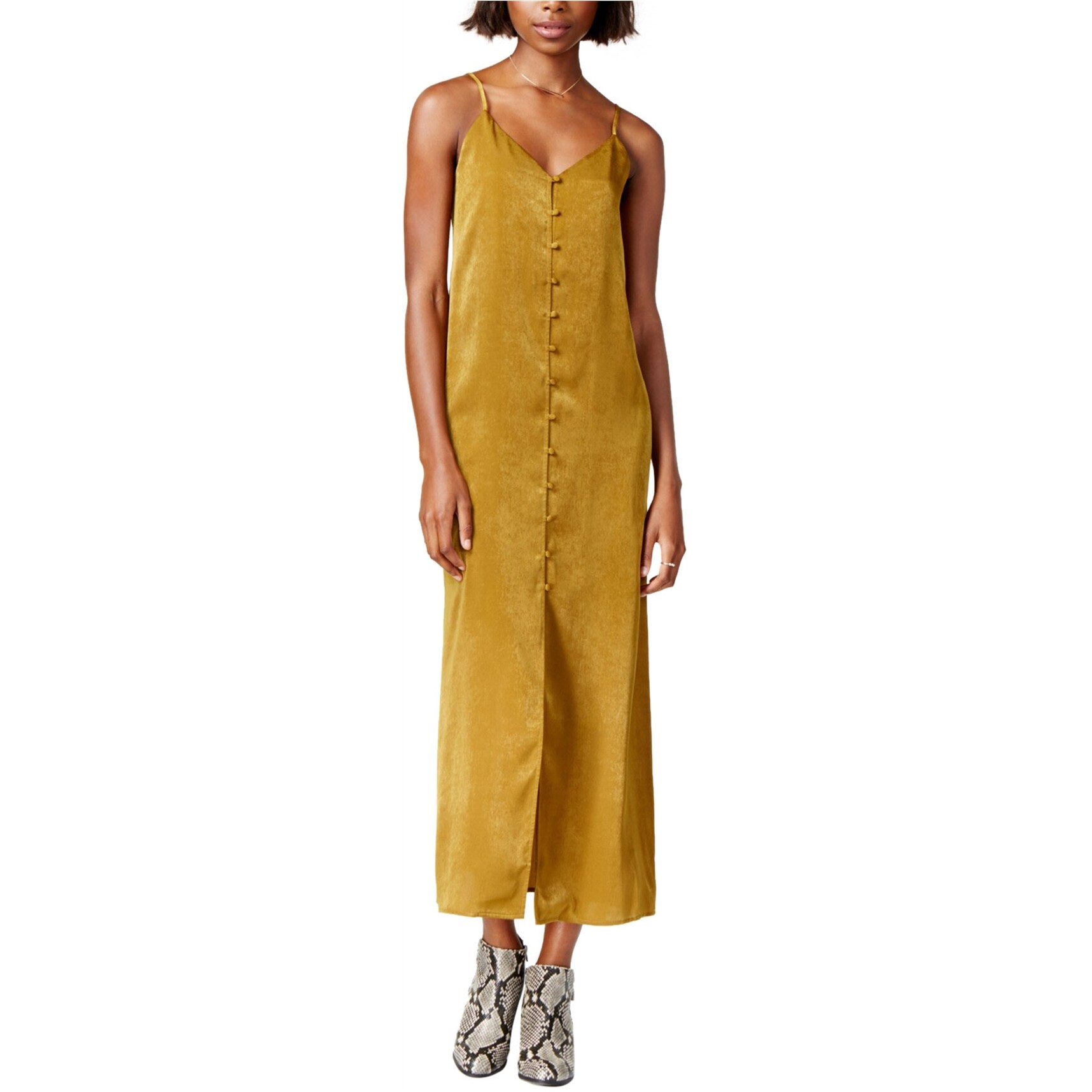 ganni lowell dress black