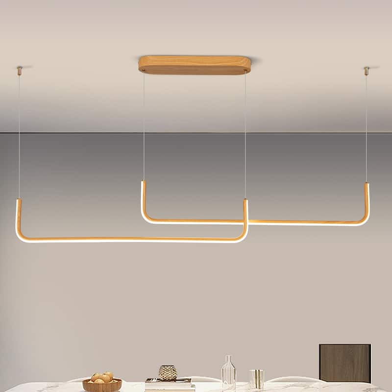 LED Linear Chandelier Kitchen Chandelier Modern Chandeliers
