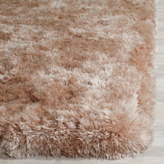 SAFAVIEH Handmade Arctic Shag Guenevere 3-inch Extra Thick Rug - 2' x 3' - Taupe