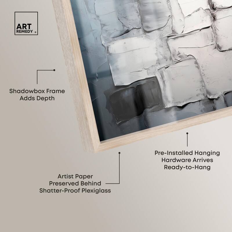 Urban Grid Shadowbox by Art Remedy