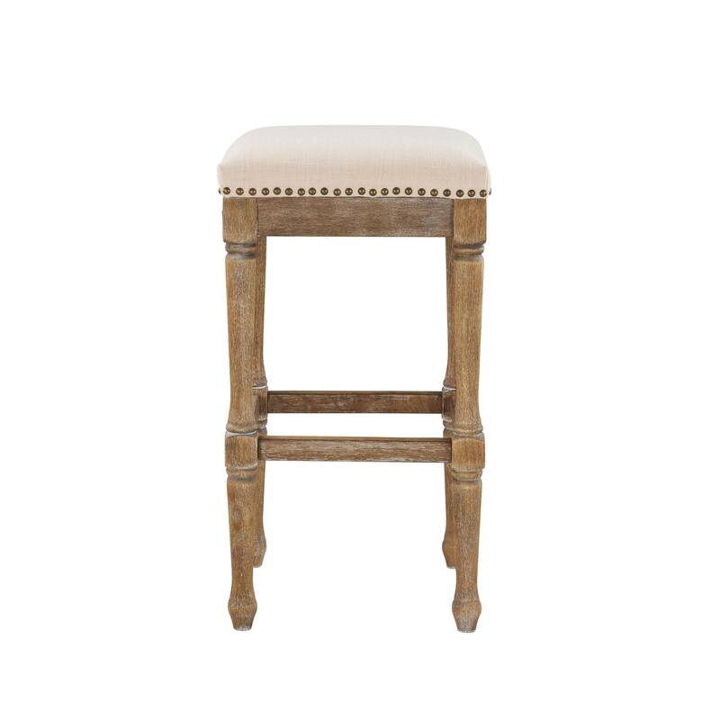 Walker 30" Accent Stool, Putty