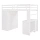 preview thumbnail 8 of 16, Twin Size Loft Bed With Drawers,Desk and Wardrobe for Home