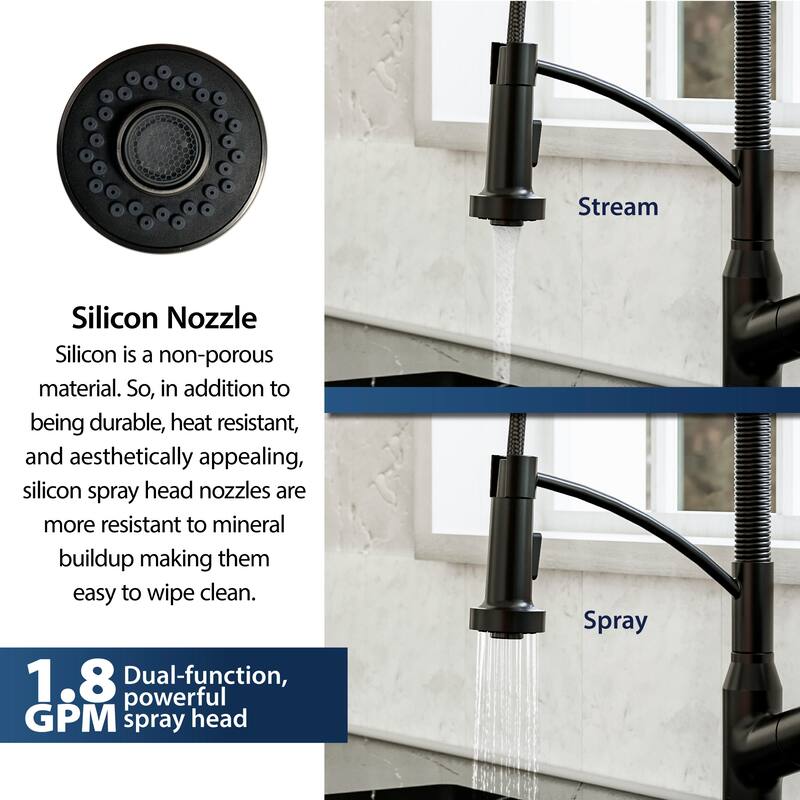 Karran Scottsdale Touchless Single-Handle Pull-Down Sprayer Kitchen Faucet