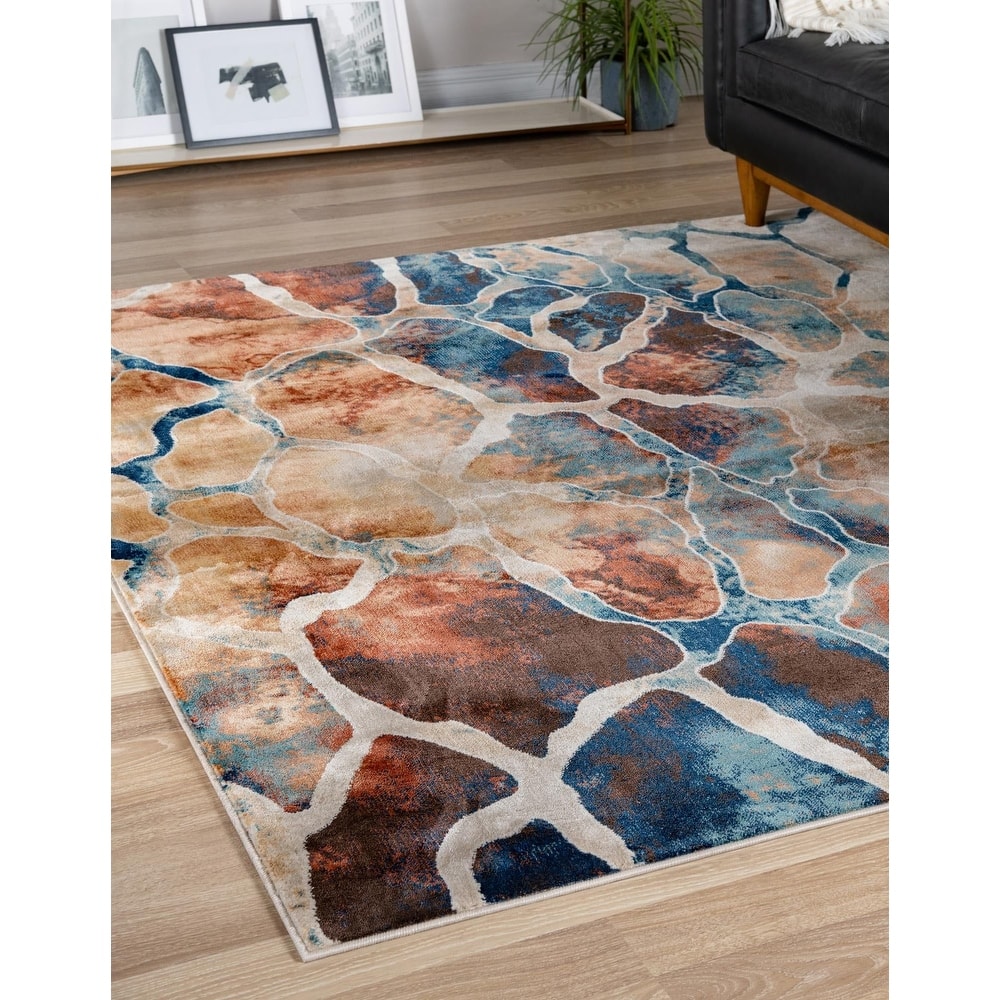 Contemporary Harrogate Collection Area Rug