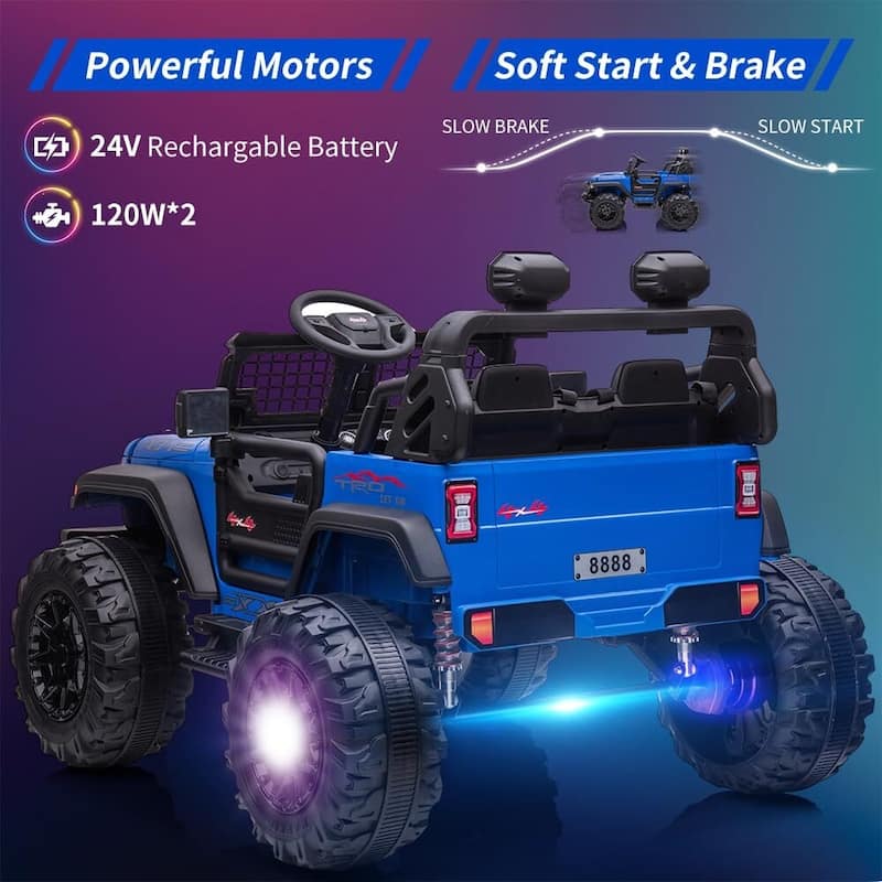 24V Kids Ride On Car with Remote Control
