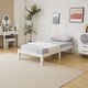 preview thumbnail 9 of 26, Basic Bed Frame Twin Wooden Bed