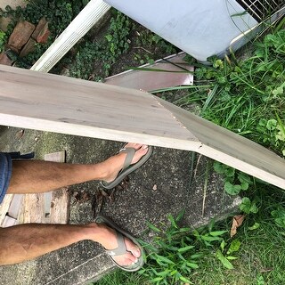 The Gray Barn Firebranch 58-inch Barn Door TV Stand Console, Rustic Entertainment Center - 58 x 16 x 24h