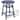 Laguna Hdpe All Weather Outdoor Patio 35" Round Counter Table