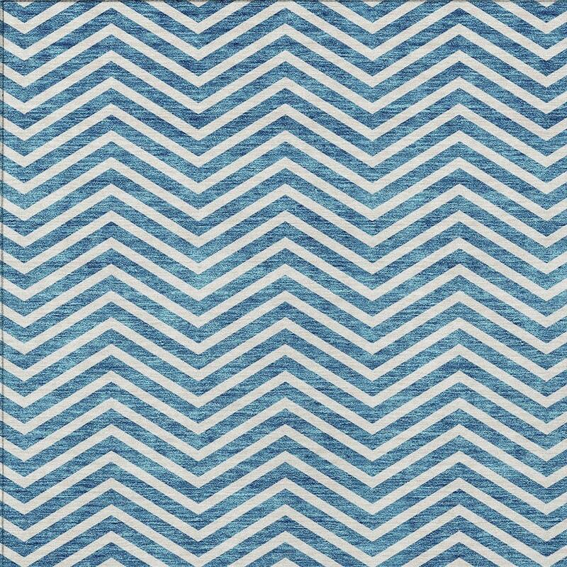 HomeRoots Chevron Transitional Rectangle Outdoor Rug