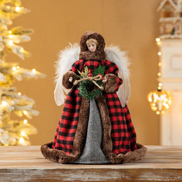 その他 ANGEL CHJMPAGNE Holiday Edition RED Amazon.com: Liliful Christmas Tree Topper Angel Treetop 18