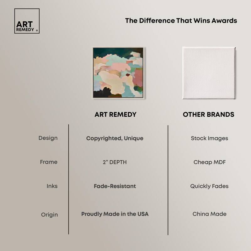 Brushed Beauty I Canvas by Art Remedy