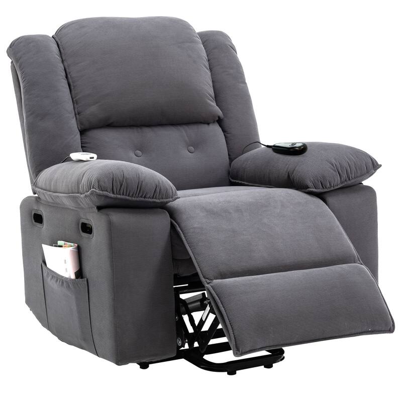 Massage Recliner,Power Lift Chair for Elderly with Adjustable Massage and Heating Function,Recliner Chair