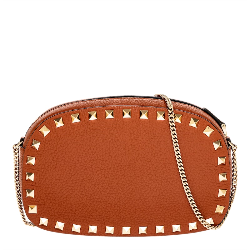 Valentino Mini Crossbody Bag in Grainy Calfskin