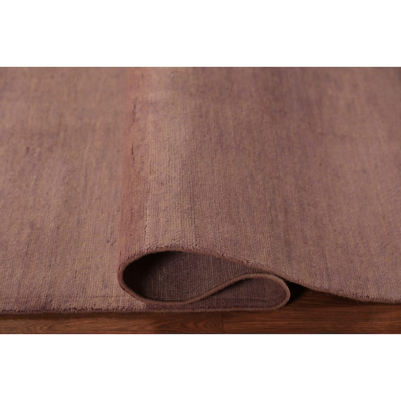Gabbeh Modern Runner Rug Hand-Knotted Wool Carpet - 2'8" x 9'6"