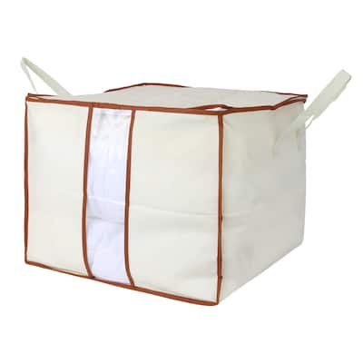 1 Pack Clothes Storage, Storage Bags, Moving Bags for Organizing Bedroom, Comforter, Closet Organizers and Storage with Handles