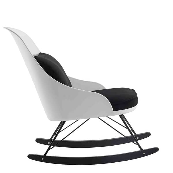 Shop 2xhome Large Rocking Chair With Cushion Plastic Arms Lounge