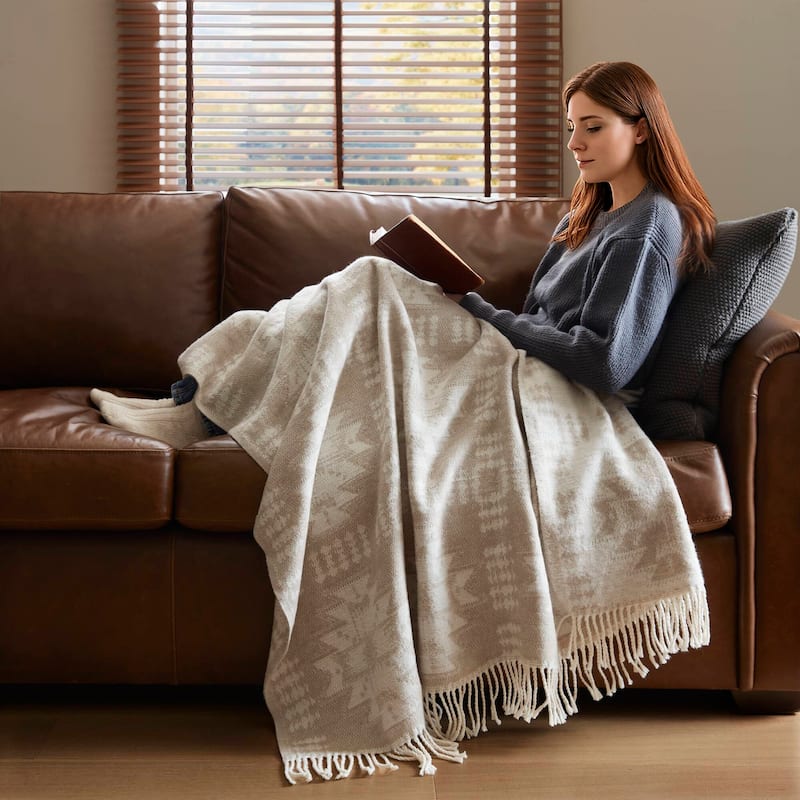 Cotton Blend Throw