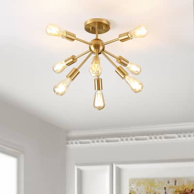 SAFAVIEH Lighting Gannet Flush Mount - 21" W x 16" D x 16" H