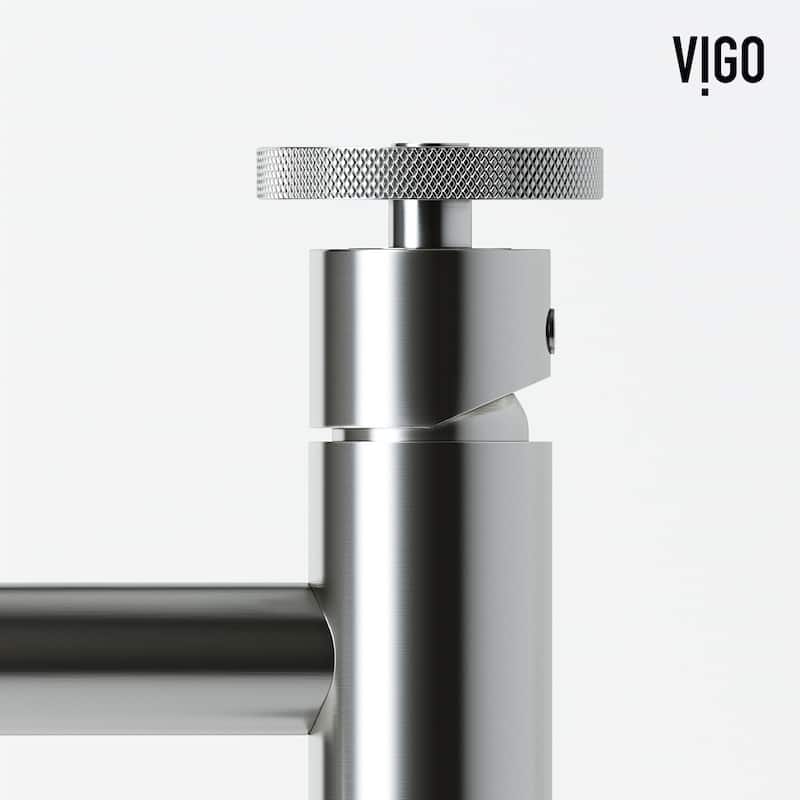 Vigo VGT2047 Matte Shell Sottile Glass Rectangular Vessel Bathroom