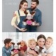 preview thumbnail 3 of 3, DolliBu Happy Mother’s Day Super Soft Plush Red Plaid Outfit Moose - 9 inches