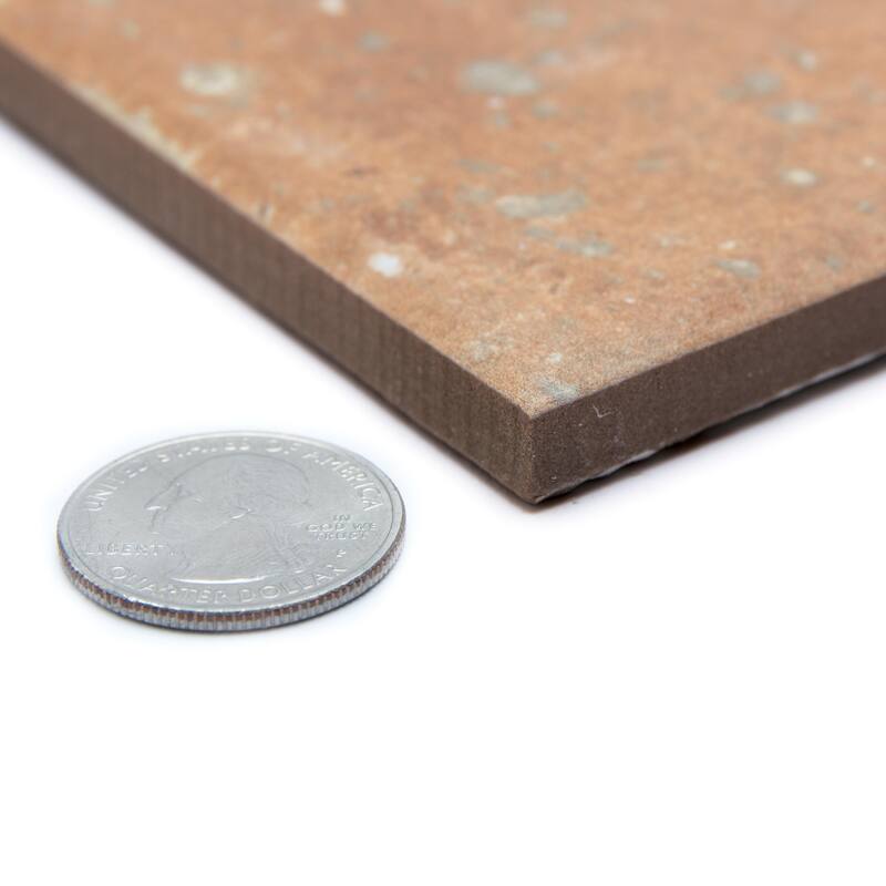 Merola Tile Kings Nonna with Black Star 17-7/8" x 17-7/8" Porcelain Floor and Wall Tile