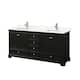 Option Dark Espresso / Giotto Quartz Top / Polished