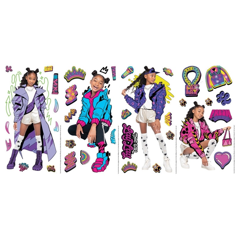 That Girl Lay Lay Peel and Stick Wall Decals by RoomMates