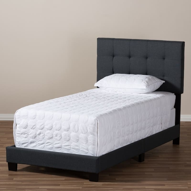 Taylor & Olive Tuxbury Upholstered Twin Platform Bed