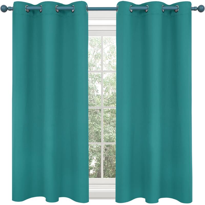 Deconovo Grommet 38 Width Curtain (2 Panel)