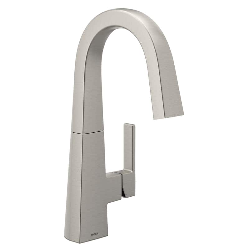 Moen Nio 1.5 GPM Deck Mounted Bar Faucet with Duralock and Duralast