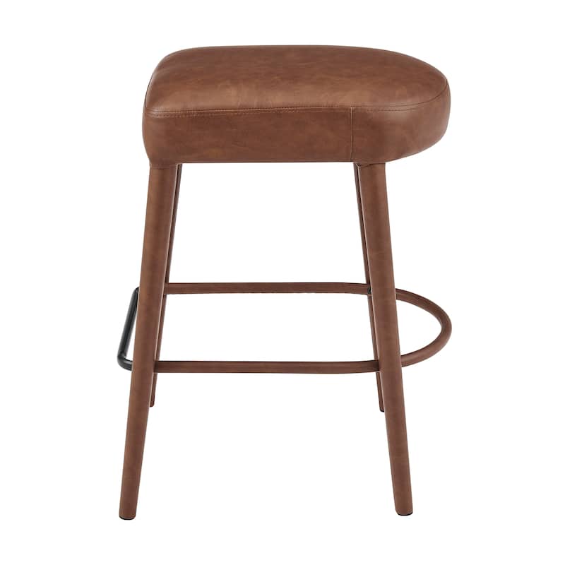 NPD Furniture Rylee Backless Counter Stool (Set of 2)