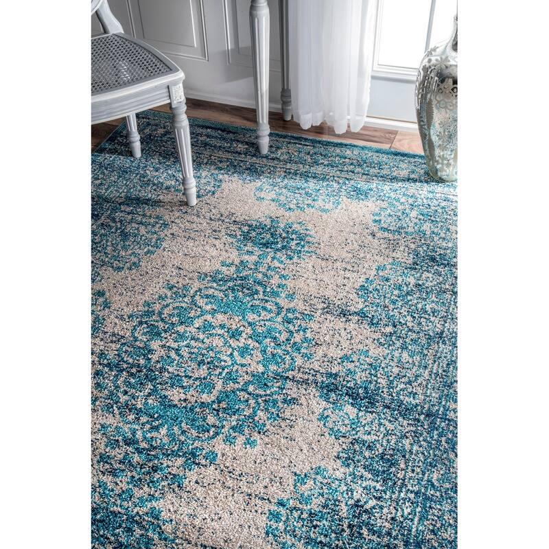 Nuloom Transitional Vintage Abstract Area Rug