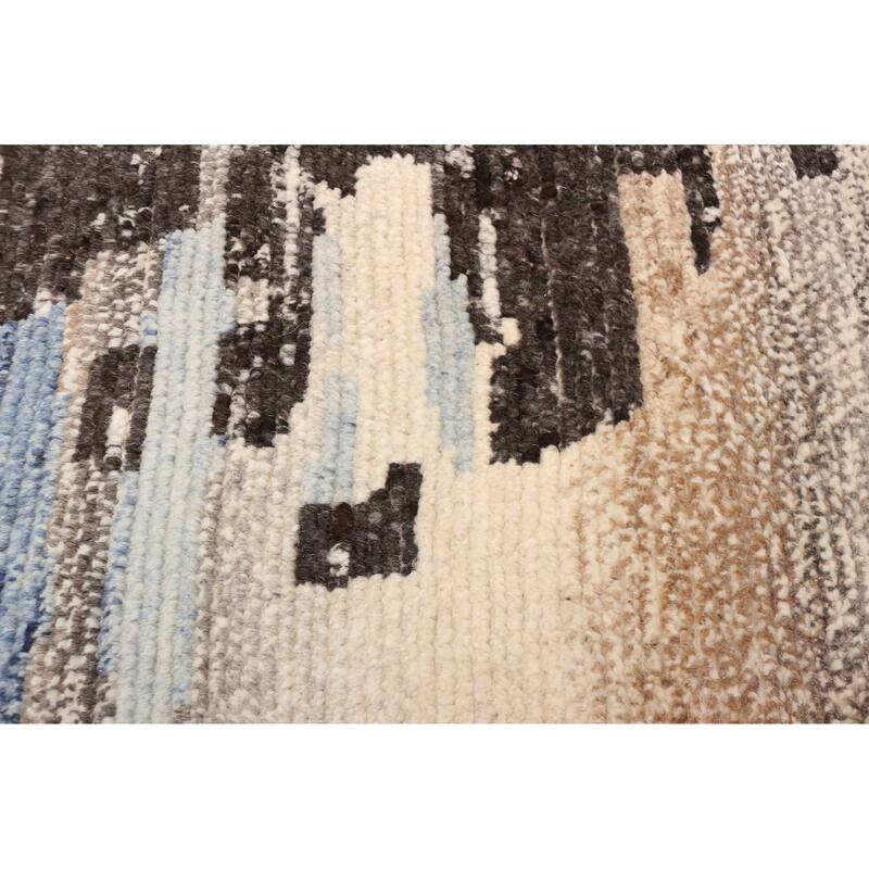 ECARPETGALLERY Hand-knotted Tangier Tan Wool Rug - 8'1 x 9'10