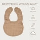 preview thumbnail 28 of 65, Muslin Cotton Baby Bibs Adjustable Size by Comfy Cubs