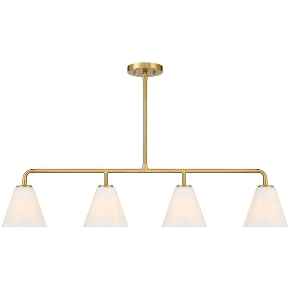 Savoy House 1-4014-4 Blair 4 Light 40" Wide Linear Chandelier